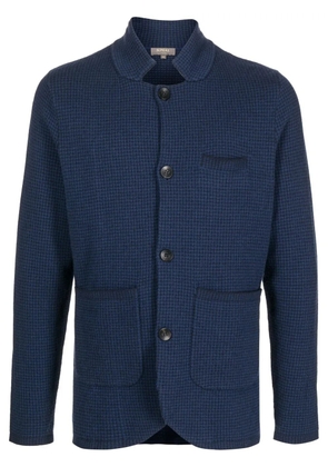 N.Peal knitted cashmere blazer - Blue