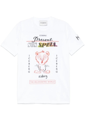 Iceberg logo-print T-shirt - White