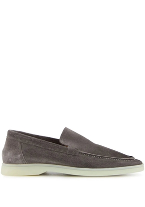 Aurélien Yacht suede loafers - Grey