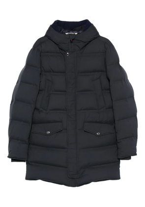 Kired hooded padded coat - Blue