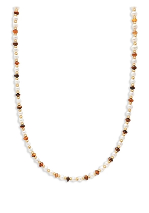 Nialaya Jewelry bead detailing necklace - Gold