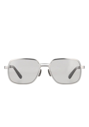 Yellows Plus Barris geometric sunglasses - Silver