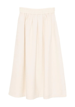 To b. by agnès b. gathered skirt - Neutrals