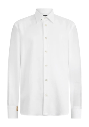 Billionaire piquet shirt - White