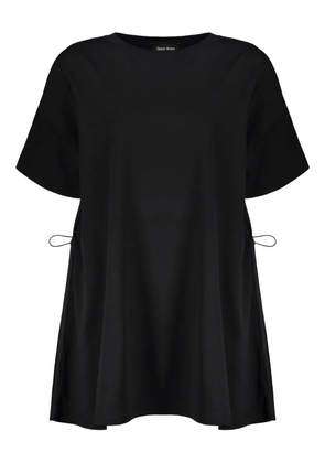 Herno drawstring-waist T-shirt - Black