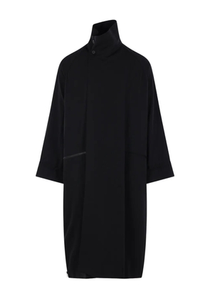 Yohji Yamamoto buttoned coat - Black