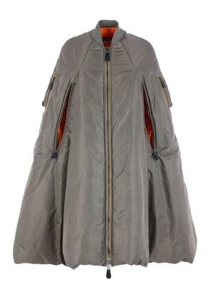 Junya Watanabe bomber-cargo cape coat - Green