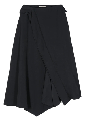 Ulla Johnson Violette draped midi skirt - Blue