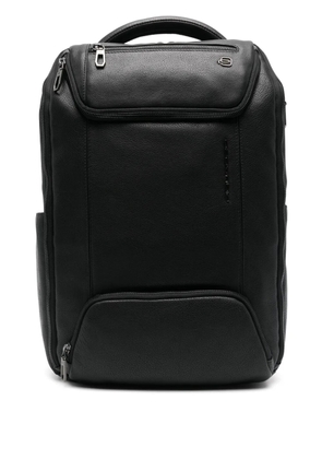 PIQUADRO personalizable laptop backpack 14' - Black