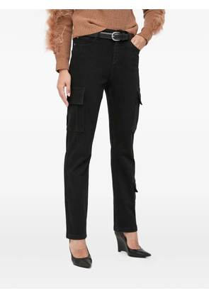 TWINSET cargo-pocket jeans - Black