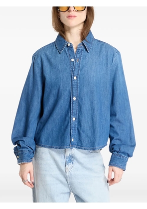 Calvin Klein long-sleeve denim shirt - Blue