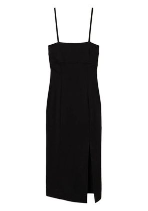 TWINSET side-slit dress - Black