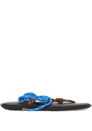 Flòwze rope detail sandals - Blue