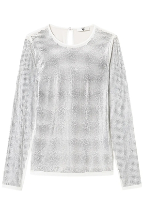 TWINSET crystal-embellished T-shirt - White