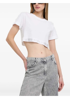 Patrizia Pepe logo-tape T-shirt - White