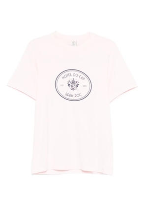 Sporty & Rich hotel-print T-Shirt - Pink
