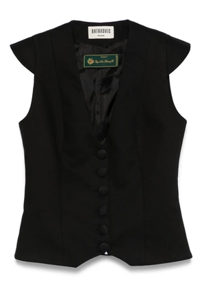 BATAKOVIC Belgrade wool waistcoat - Black