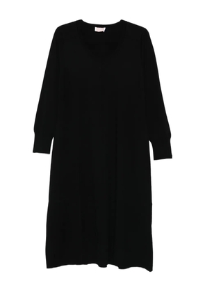 Marina Rinaldi Miretta square-neck midi dress - Black