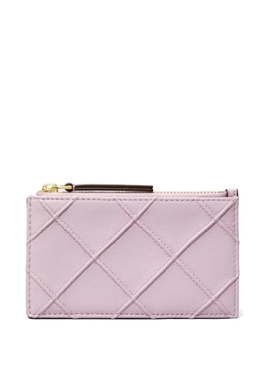 Tory Burch Fleming card holder - Purple