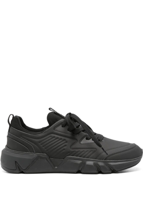 Calvin Klein leather chunky sneakers - Black