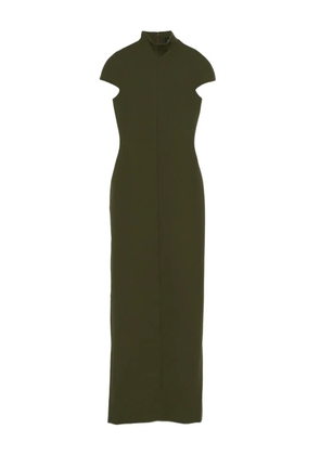 Solace London high-neck lang maxi dress - Green
