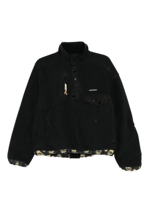 Undercover logo-patch top - Black