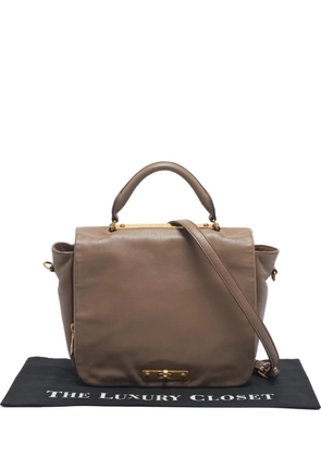 Marc By Marc Jacobs Goodbye Columbus leather tote bag - Brown