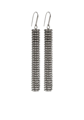 ISABEL MARANT crystal-embellished earrings - Silver