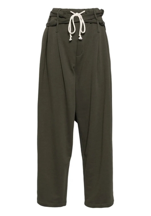 ACT Nº1 strap tapered trousers - Green