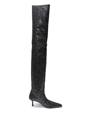 Alexander Wang Viola 65mm knee-high boots - Black