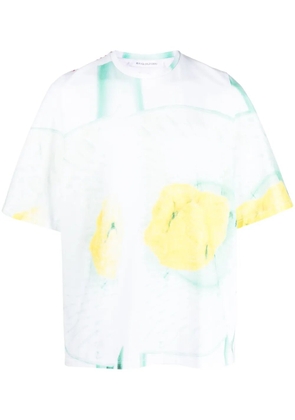 Bianca Saunders Hard Foods graphic-print T-shirt - Green