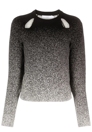 IRO Neyla cut-out gradient jumper - Black