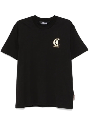 Just Cavalli logo-print T-shirt - Black