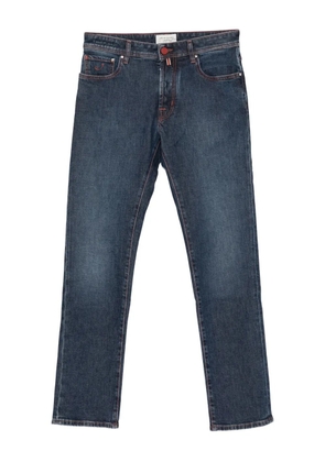 Jacob Cohën topstitch jeans - Blue