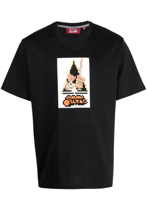 Mostly Heard Rarely Seen 8-Bit Clock Is Working cotton T-shirt - Black