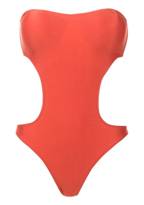 Lygia & Nanny Taylor Liso strapless swimsuit - Orange