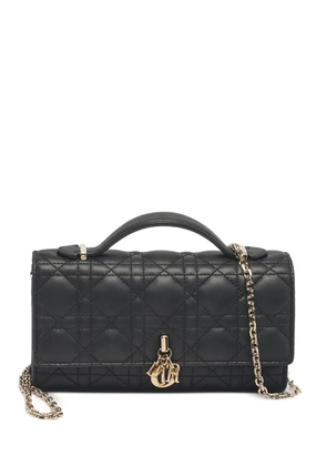 Christian Dior Pre-Owned 2023 mini My Dior Cannage leather tote bag - Black
