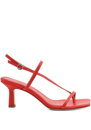 Aeyde Elise heeled sandals - Red