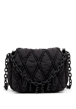 Diesel small Charm-D shoulder bag - Black