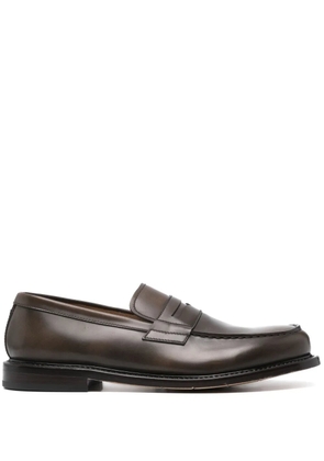 Premiata leather loafers - Brown