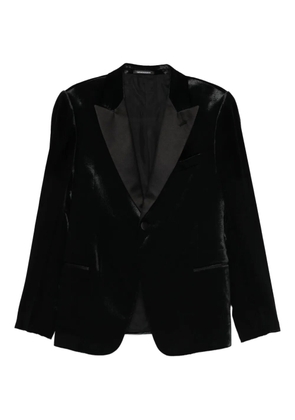 Emporio Armani peak-lapel blazer - Black