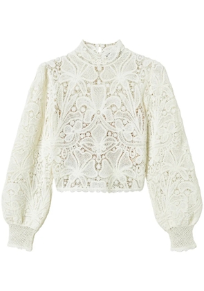 TWINSET crochet-knit top - White