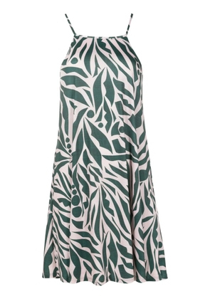 Lygia & Nanny Isis graphic-print minidress - Green