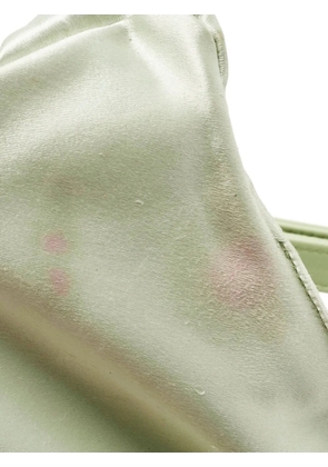 Prada Pre-Owned triangular crystal shoulder bag - Green