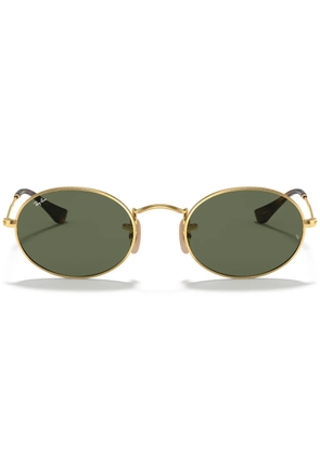 Ray-Ban Oval Flat Lenses sunglasses - Gold