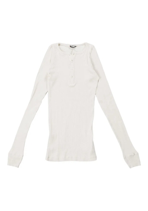 Auralee cotton sweater - White