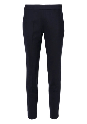 Fabiana Filippi tapered merino-blend trousers - Blue