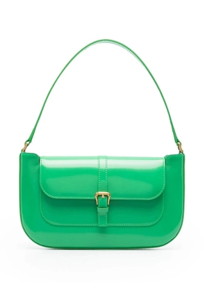 BY FAR Miranda leather shoulder bag - Green