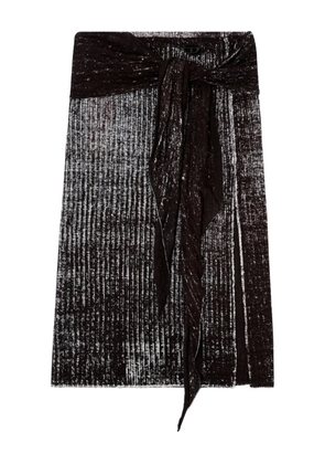 Diesel M-Eganoid midi skirt - Black