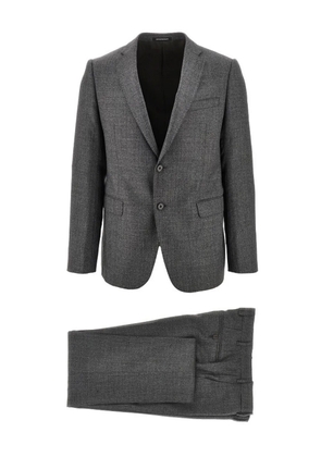 Emporio Armani buttoned grey suit